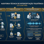 Como Auditar uma Interceptação Telefônica? O Guia do Contraditório Técnico e Jurídico