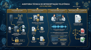 Como Auditar uma Interceptação Telefônica? O Guia do Contraditório Técnico e Jurídico
